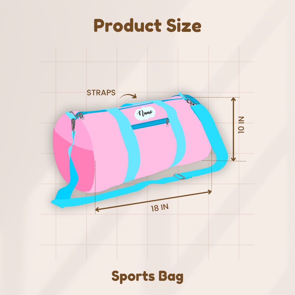 Sports duffle bag
