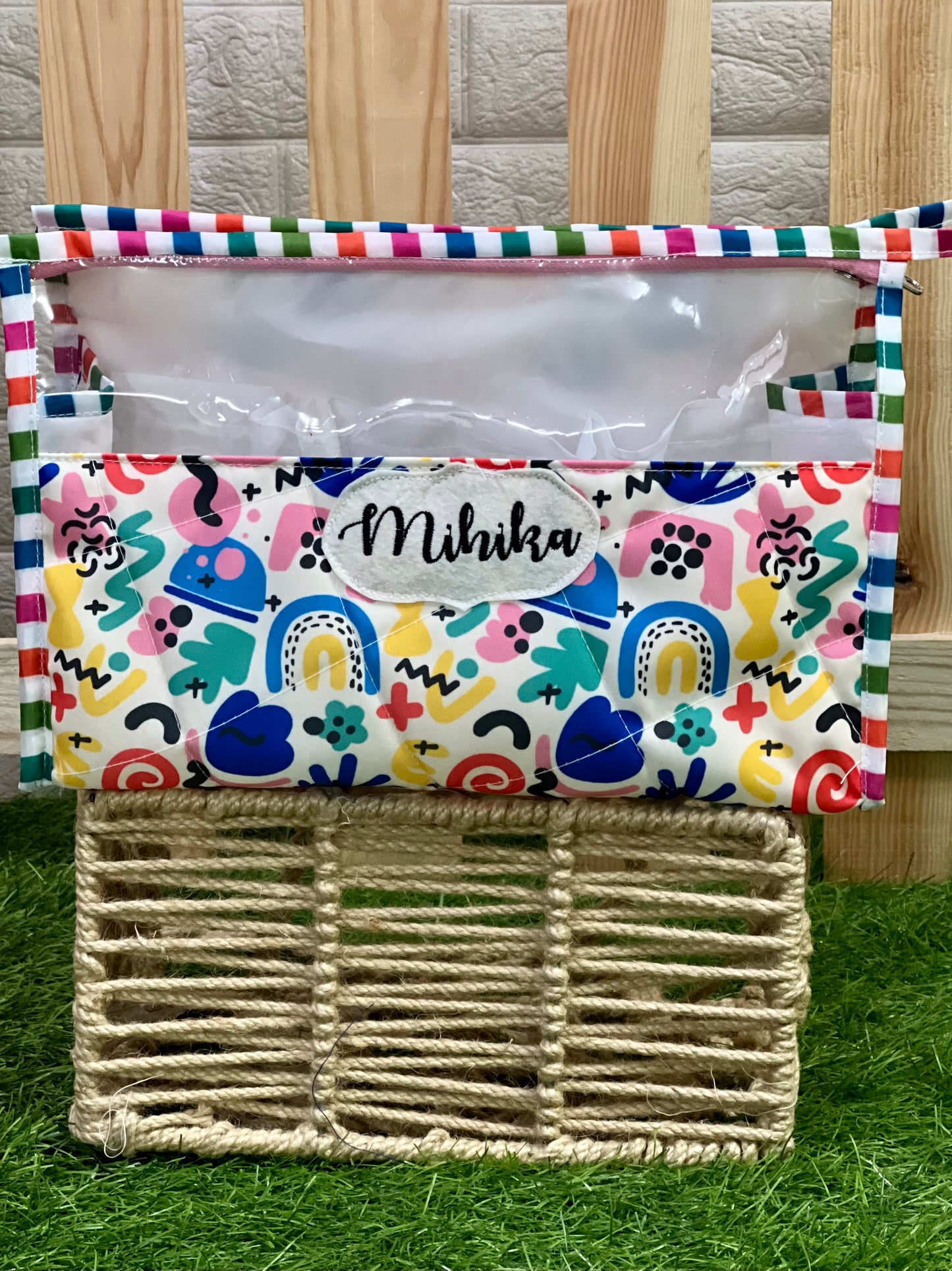 Kids canvas tote bag
