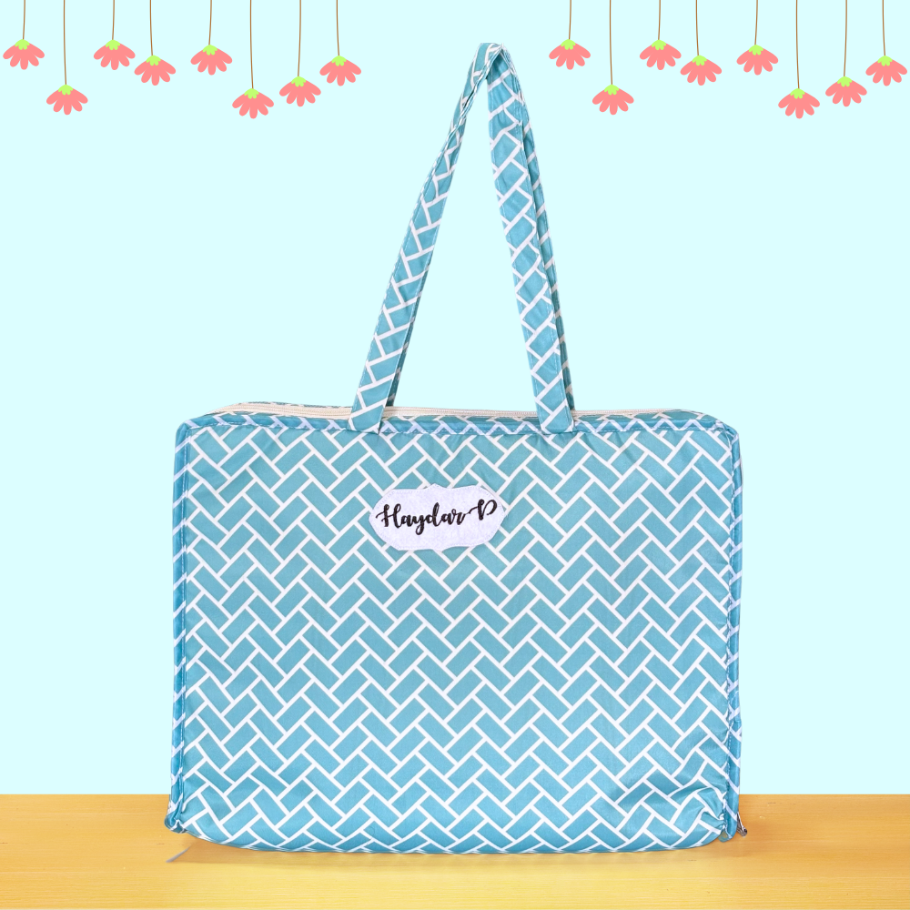 Best Blue patterned bag