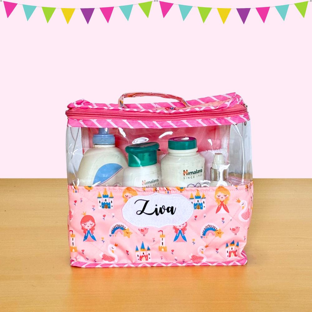 Clear cosmetic bag