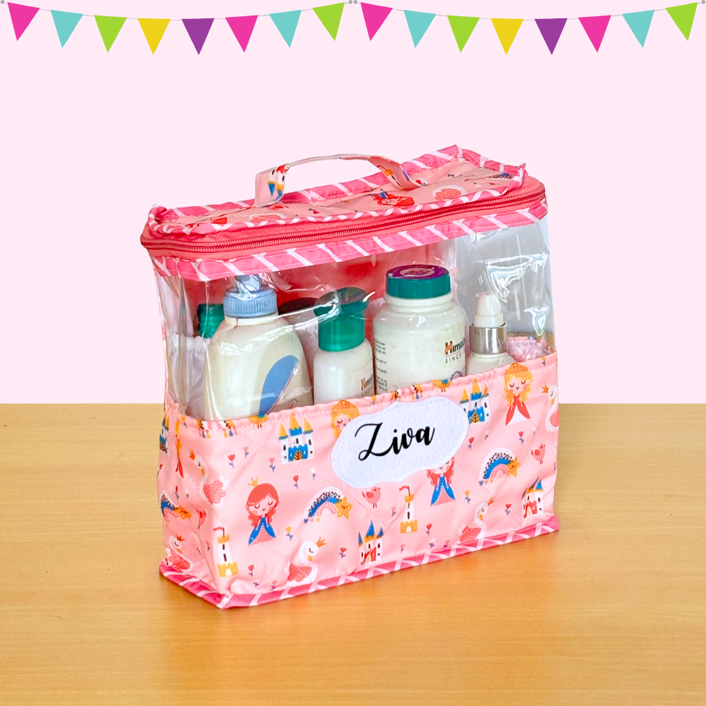 Pink travel bag