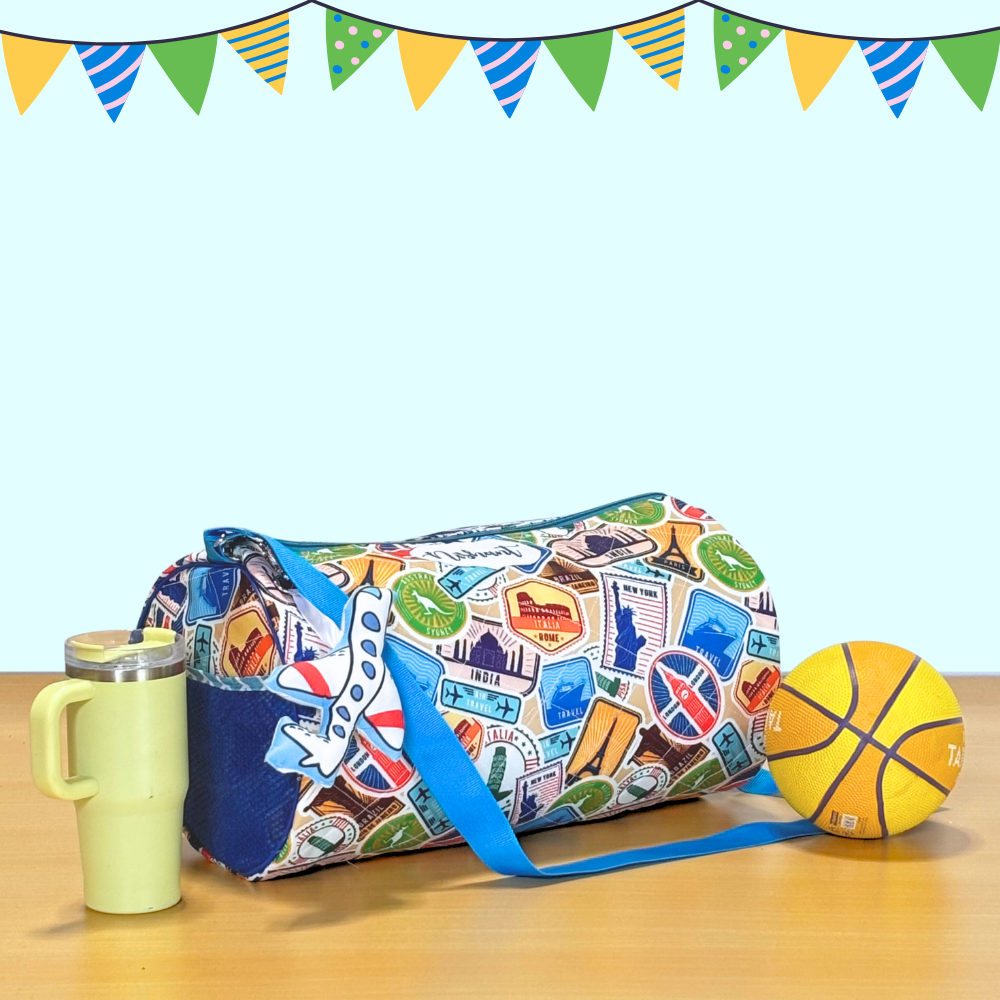 Colorful travel bag
