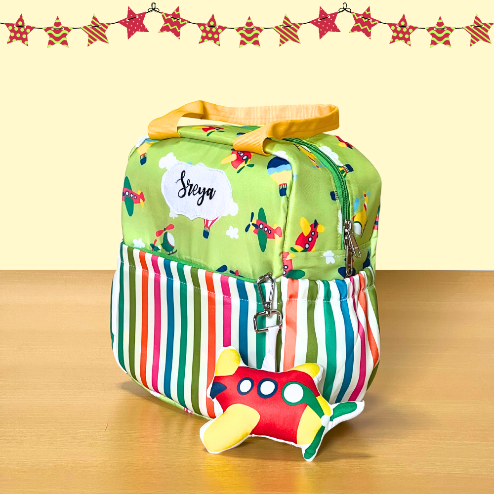 Colorful children's lunch bag