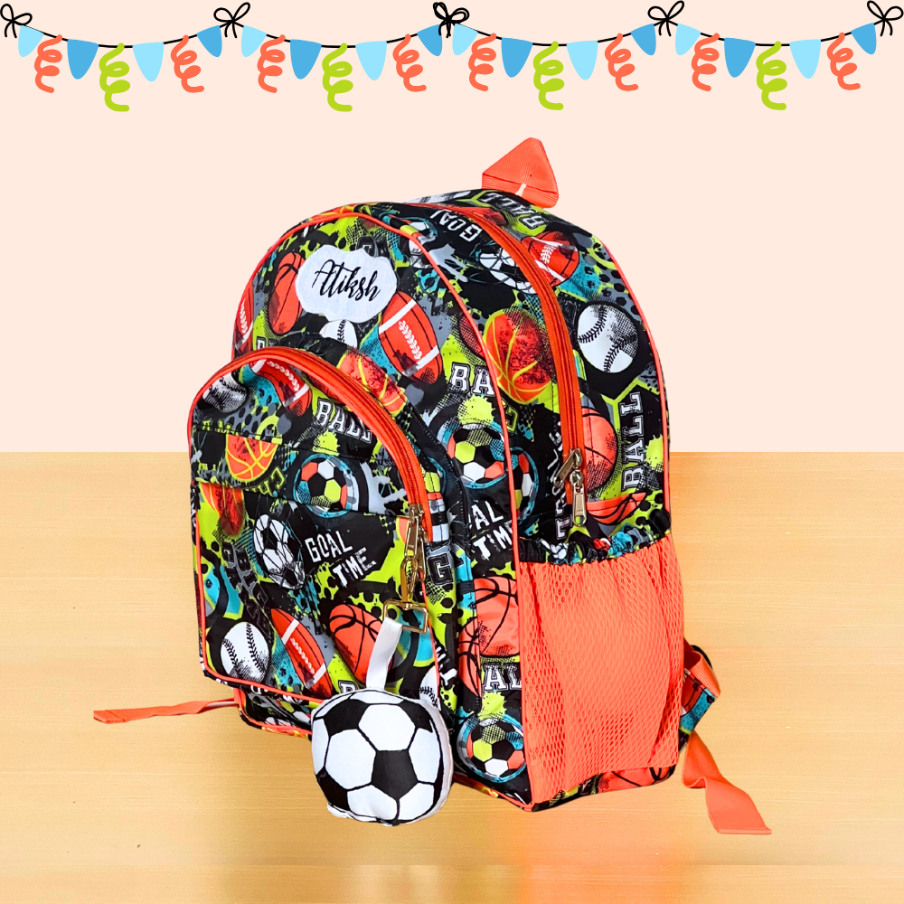 Colorful backpack