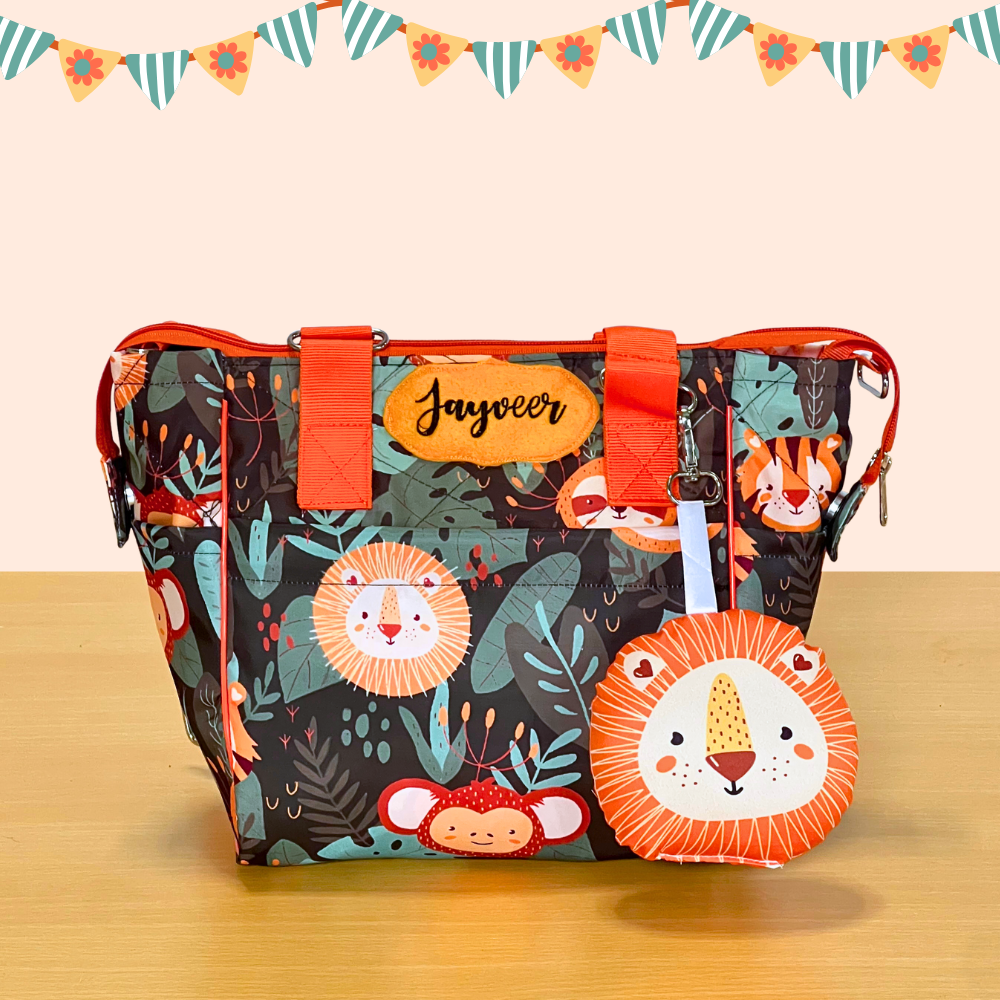 Children's bag with animal pattern