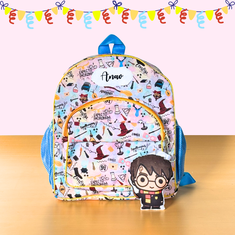 Backpack with Harry Potter design