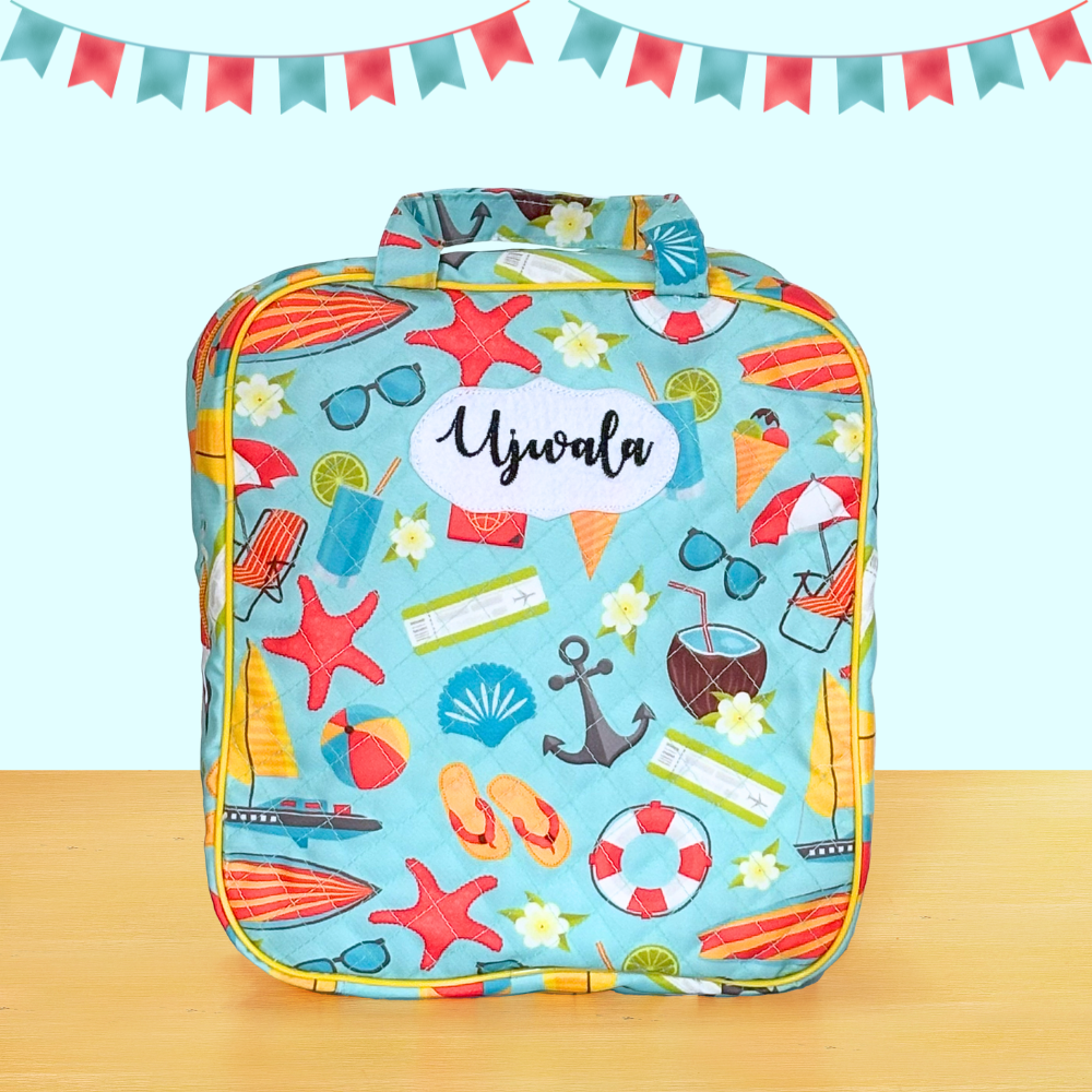 Colorful lunch bag