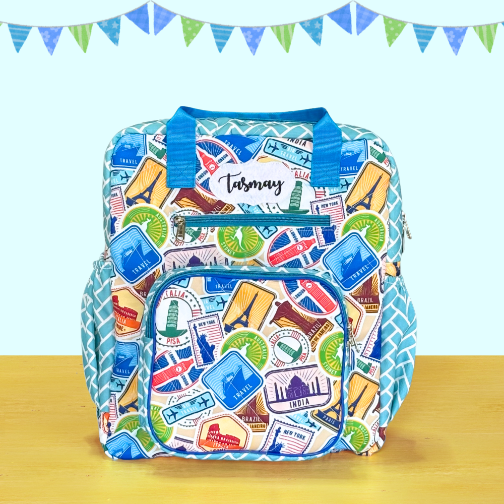 Colorful backpack