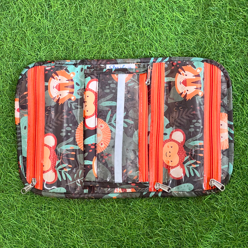 Floral patterned pouch