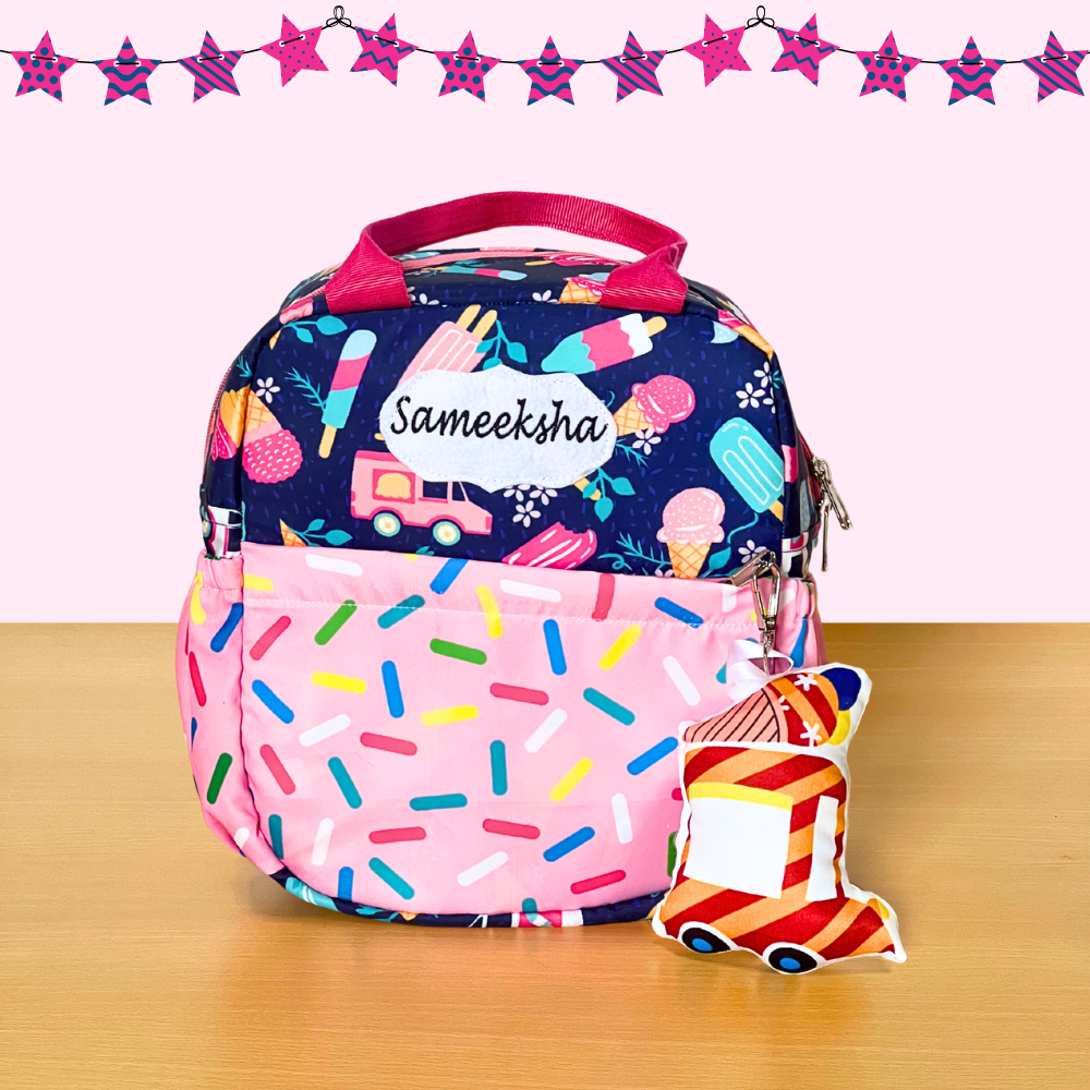 Colorful insulated lunch bag