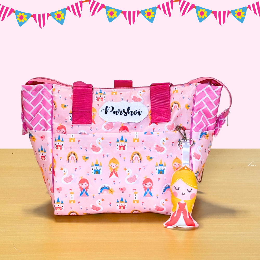 Pink children's bag
