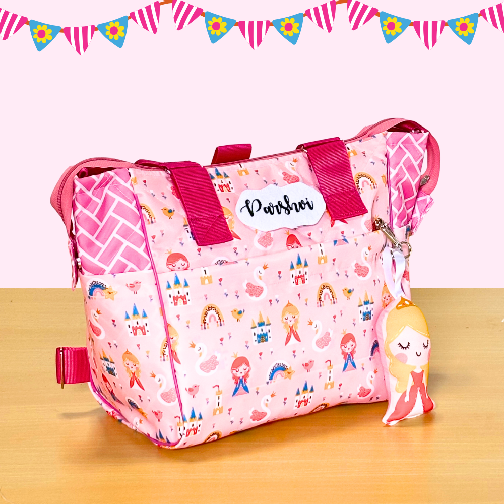 Pink children's bag