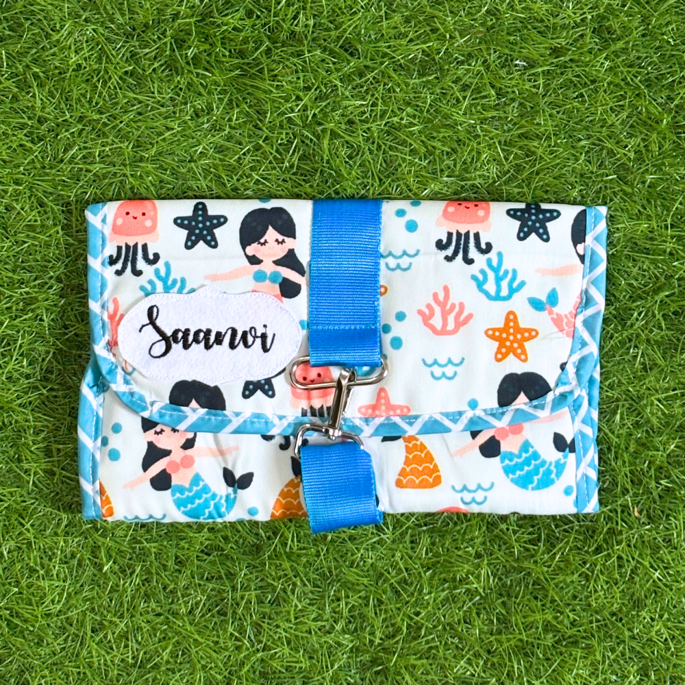 Mermaid-themed pouch