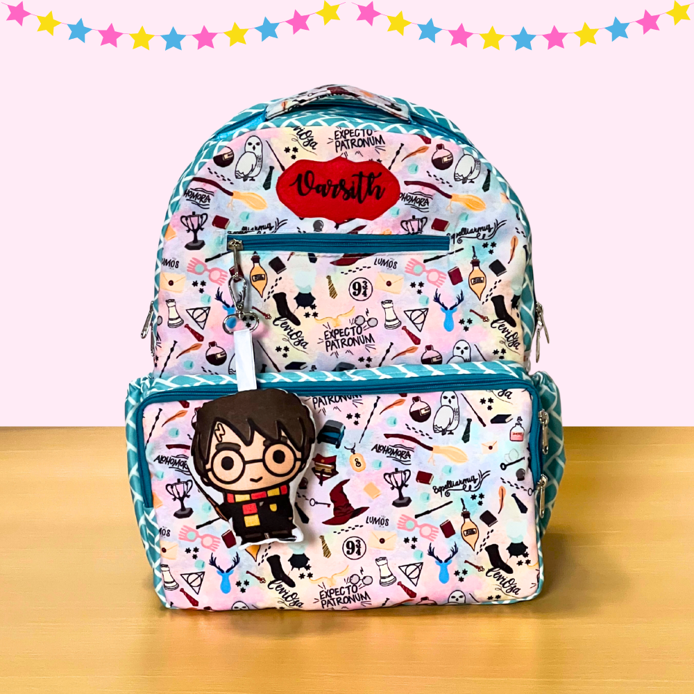 Backpack with Harry Potter design