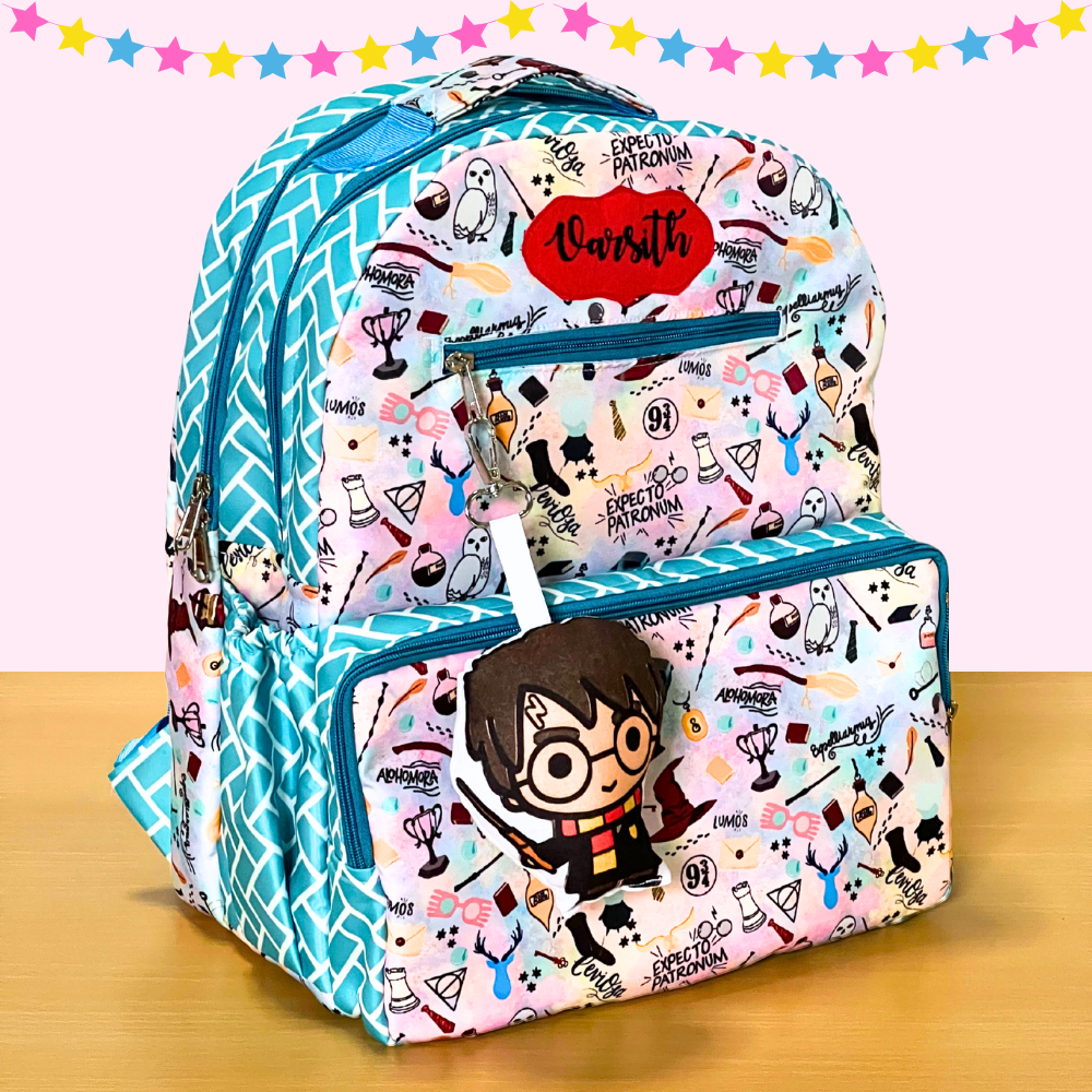 Backpack with Harry Potter design