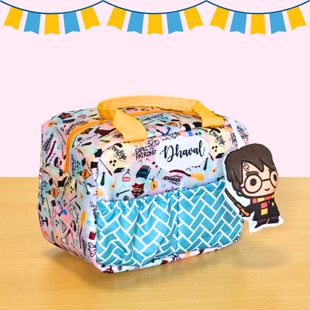 Colorful patterned bag