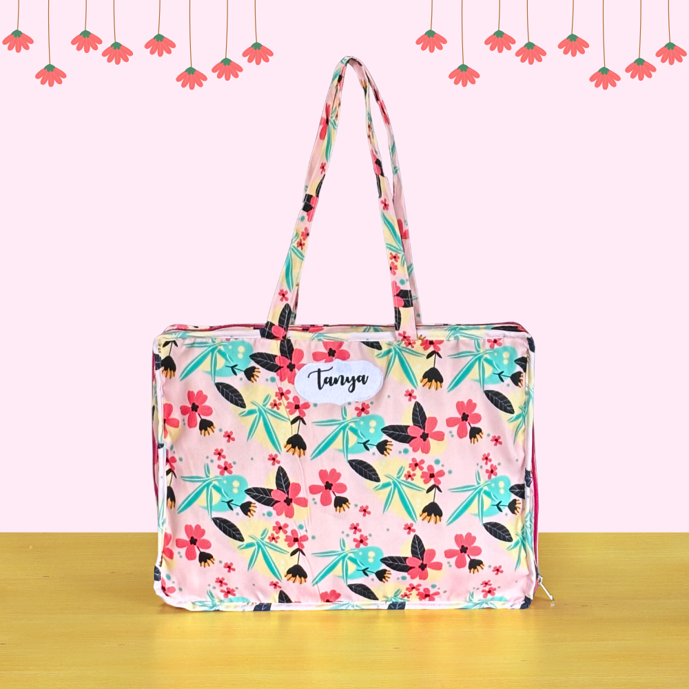 Floral patterned bag