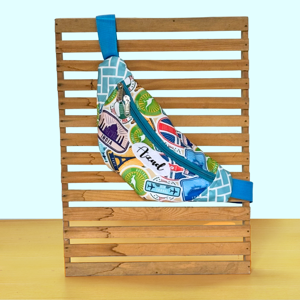 Colorful patterned bag