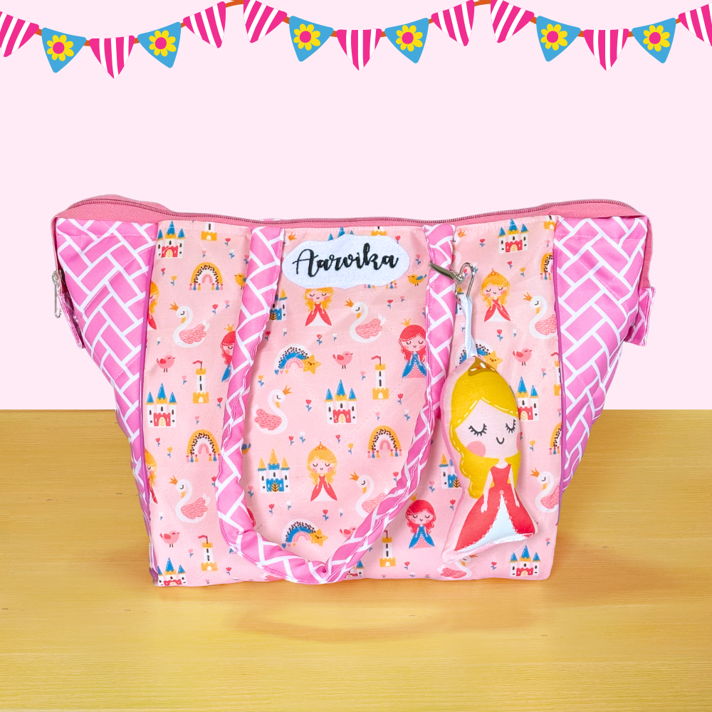 Pink children's bag