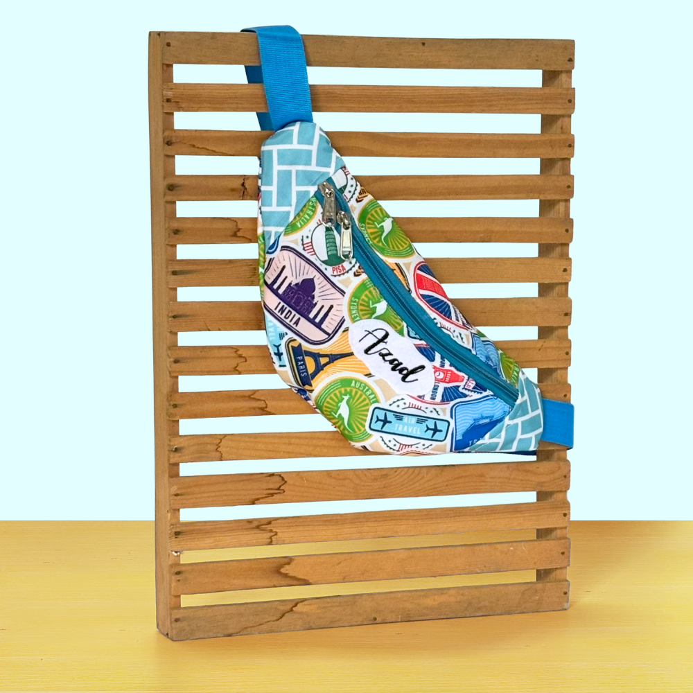 Colorful patterned bag