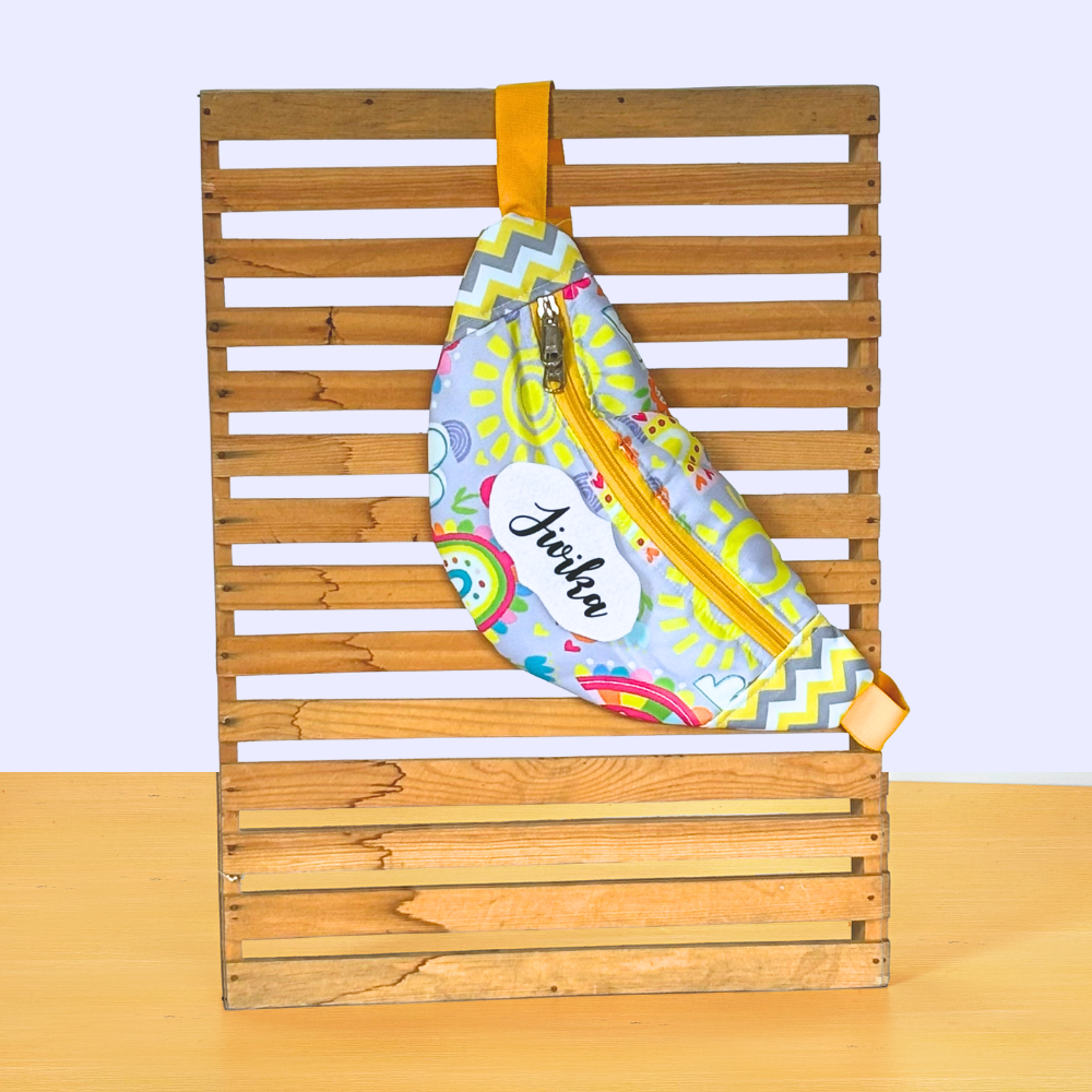 Colorful baby bag