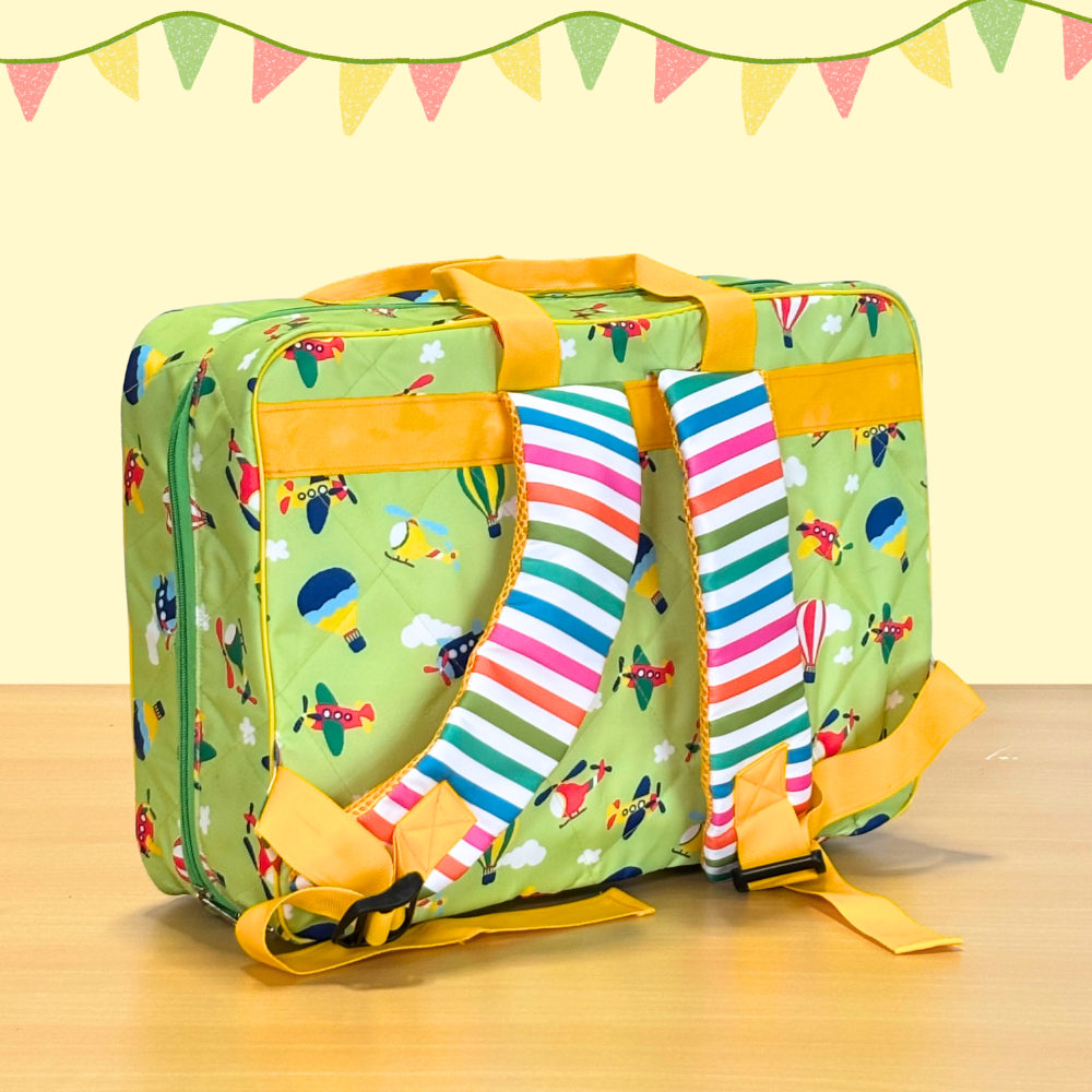 Green travel bag