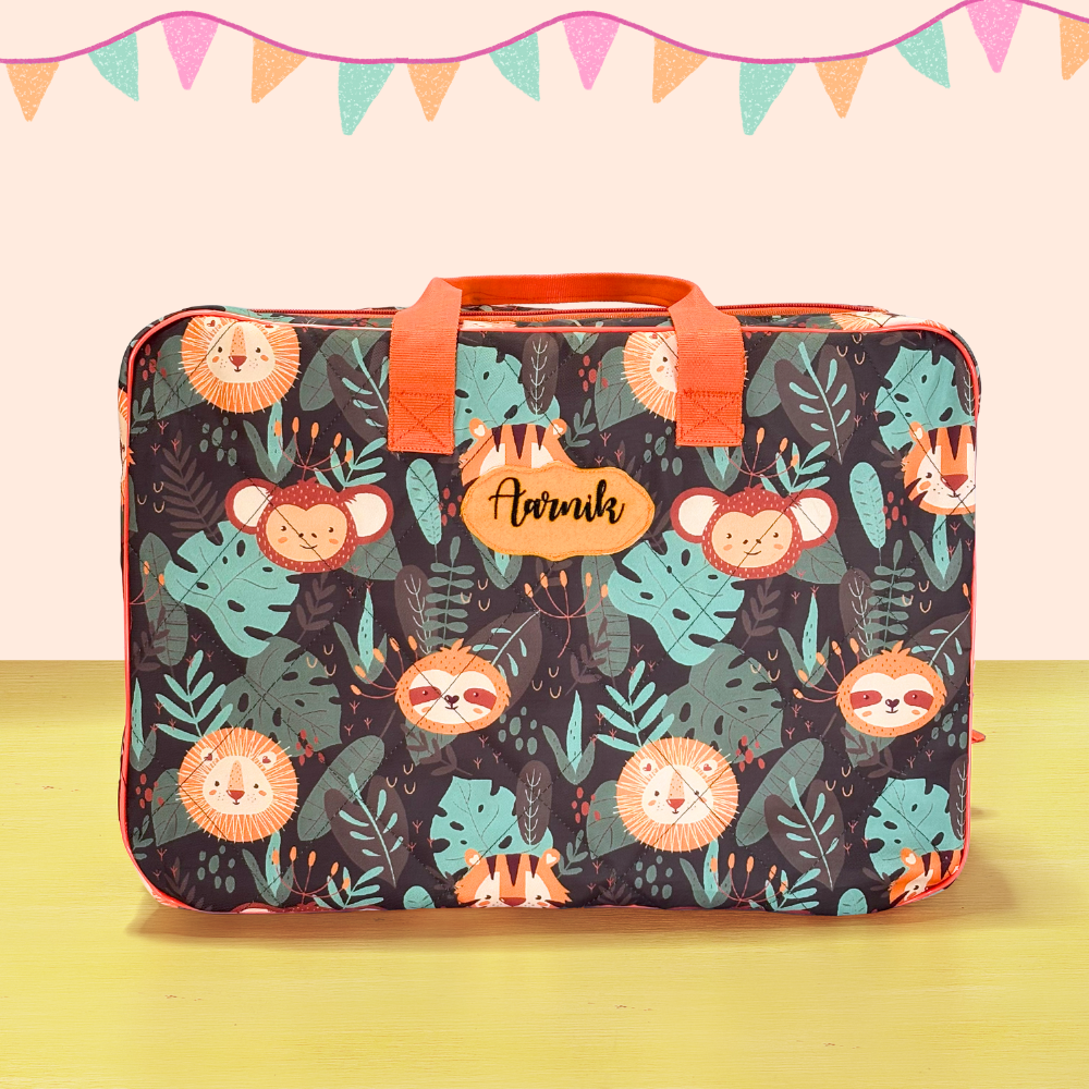 Bag with animal pattern