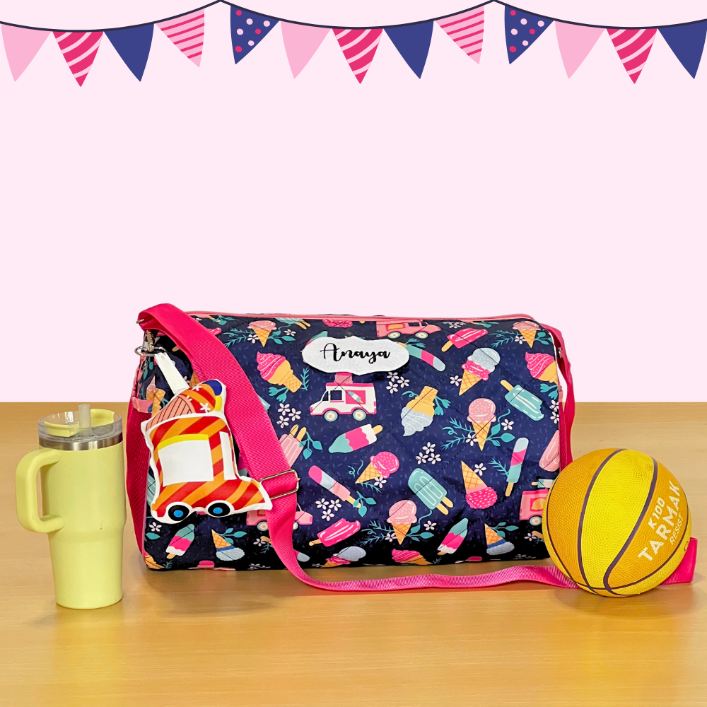 Colorful patterned bag