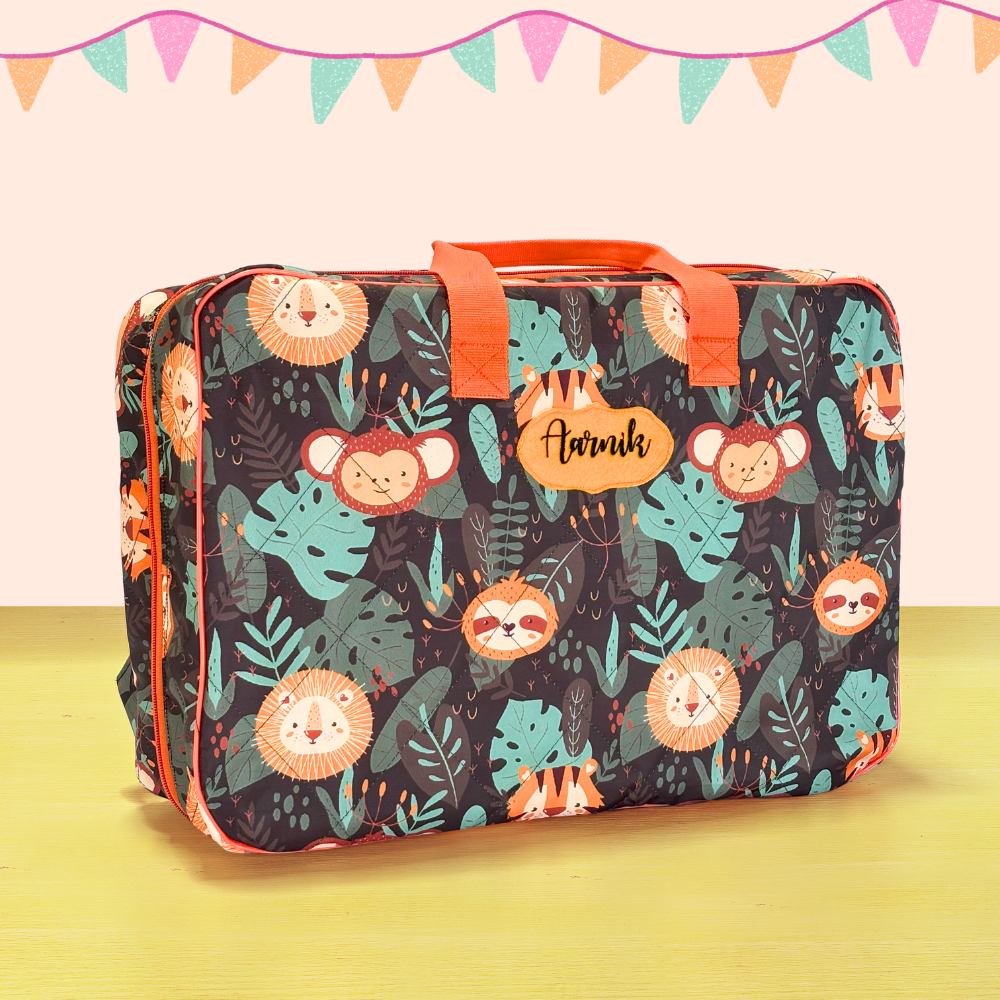 Storage bag with animal pattern