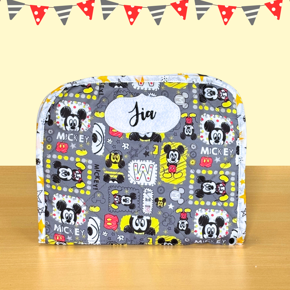 Mickey Mouse patterned pouch