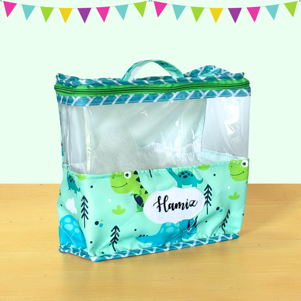 Clear storage bag