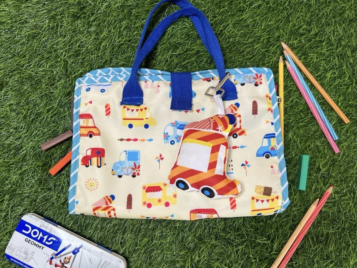 Cheerful kids tote