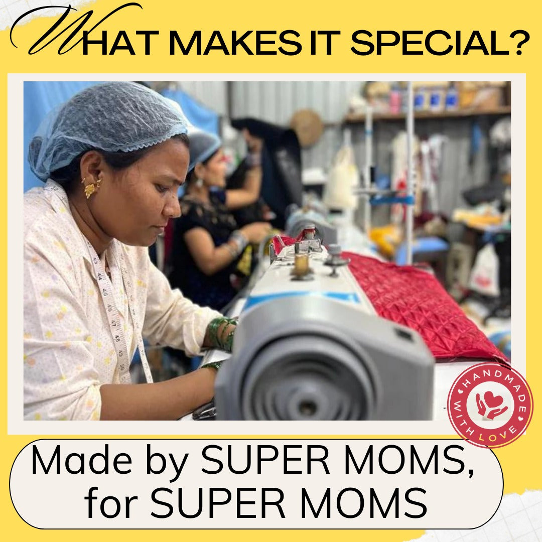 Bags made by moms