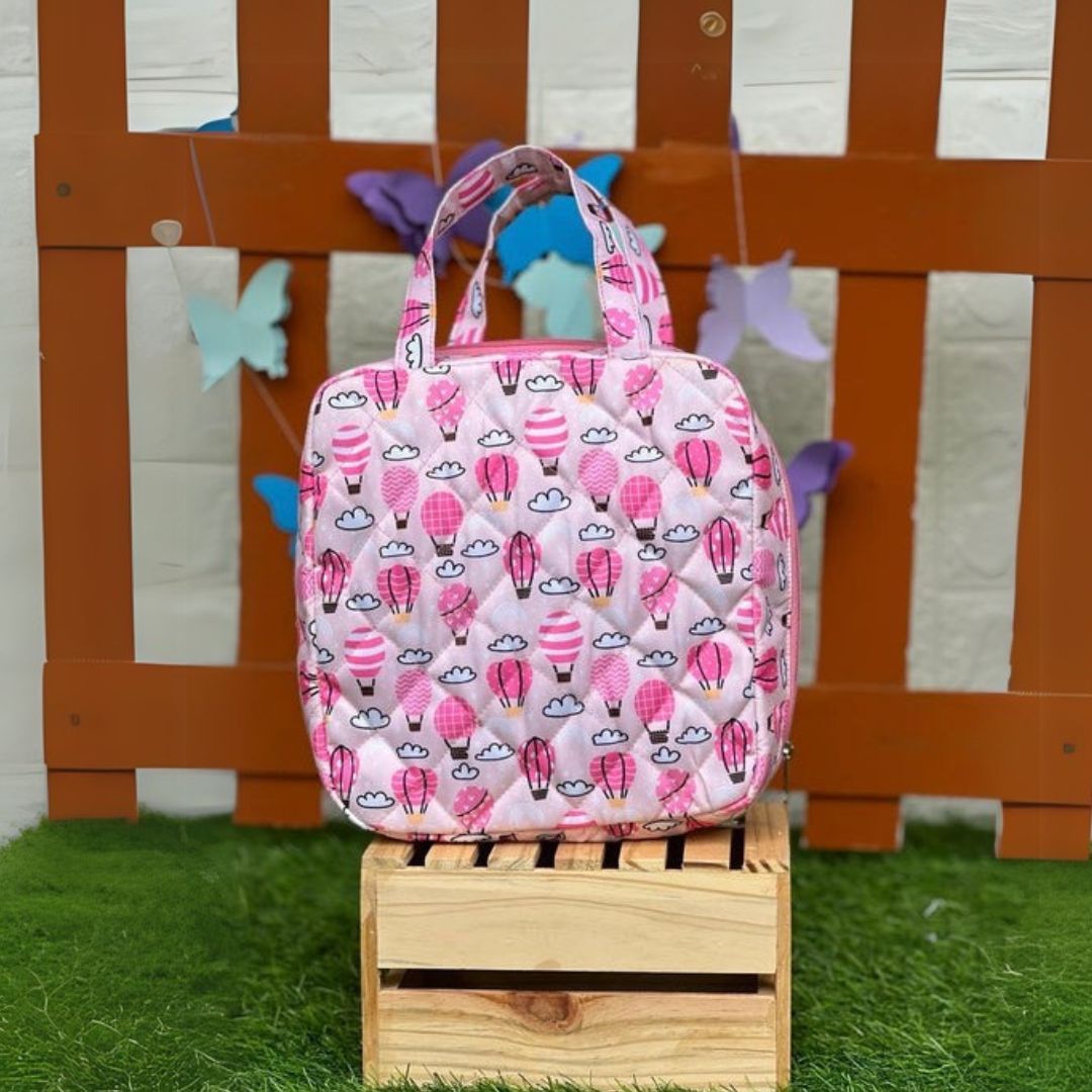 kids pink organiser
