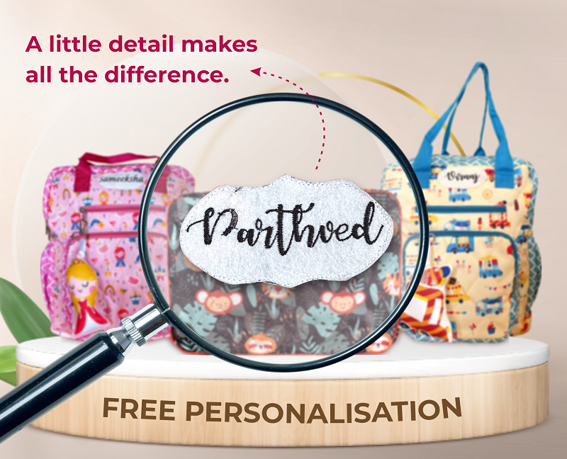 personalized kids bag