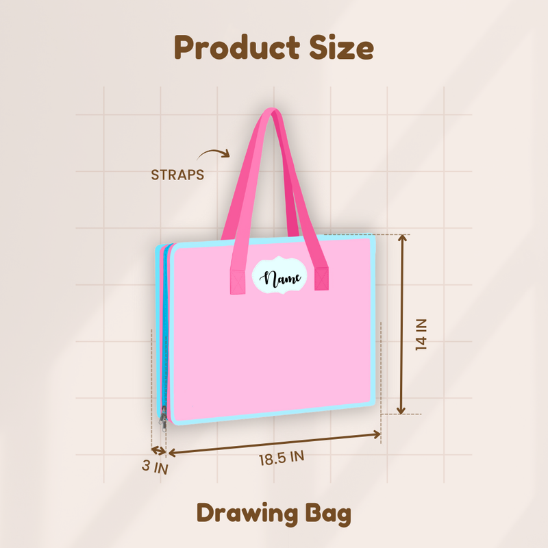 Size Chart for Artistry Drawing Bag