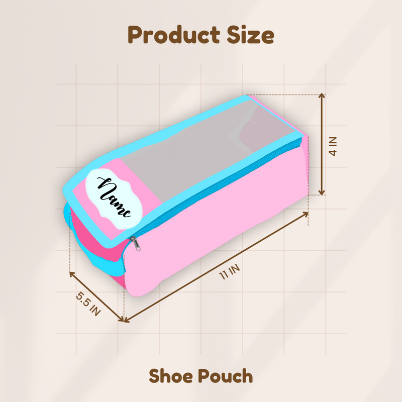 Size Chart for Shoe pouch
