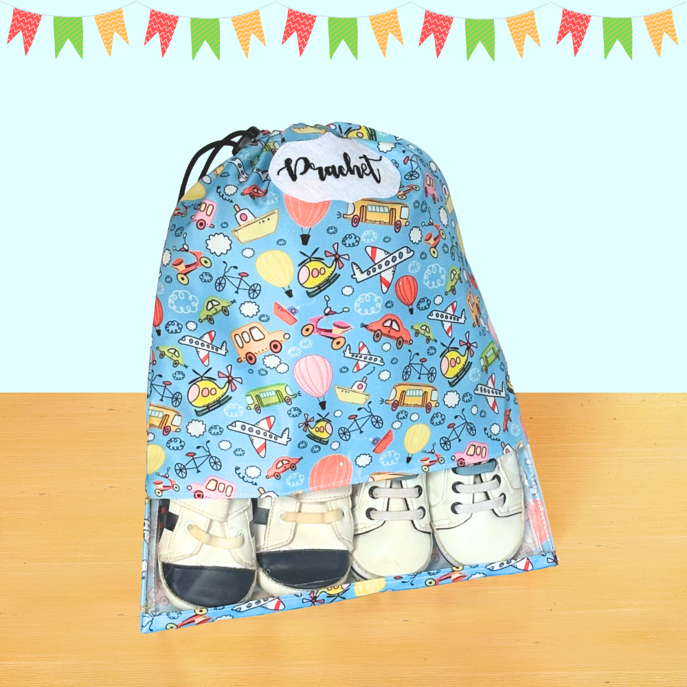 Draw string shoe bag (kids)