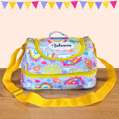 Double decker lunch bag kids