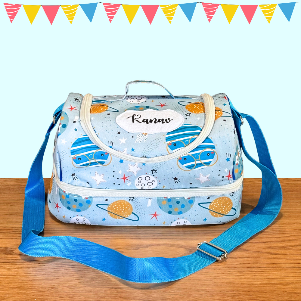 Double decker lunch bag kids