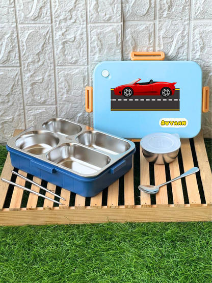 Blue Bento boxes (Tiffin/ Lunch) boxes