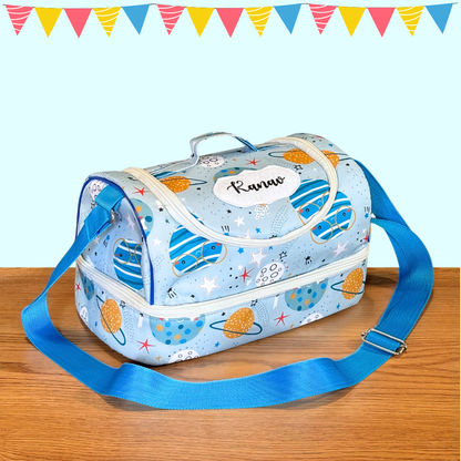 Double decker lunch bag kids