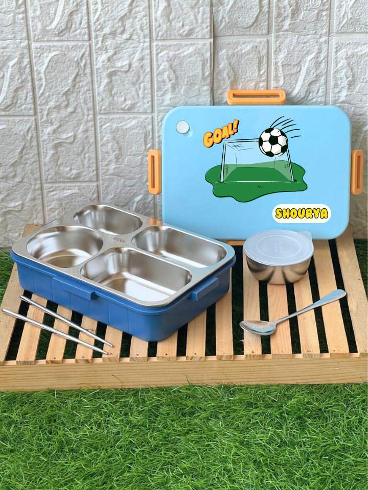 Blue Bento boxes (Tiffin/ Lunch) boxes