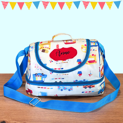 Double decker lunch bag kids