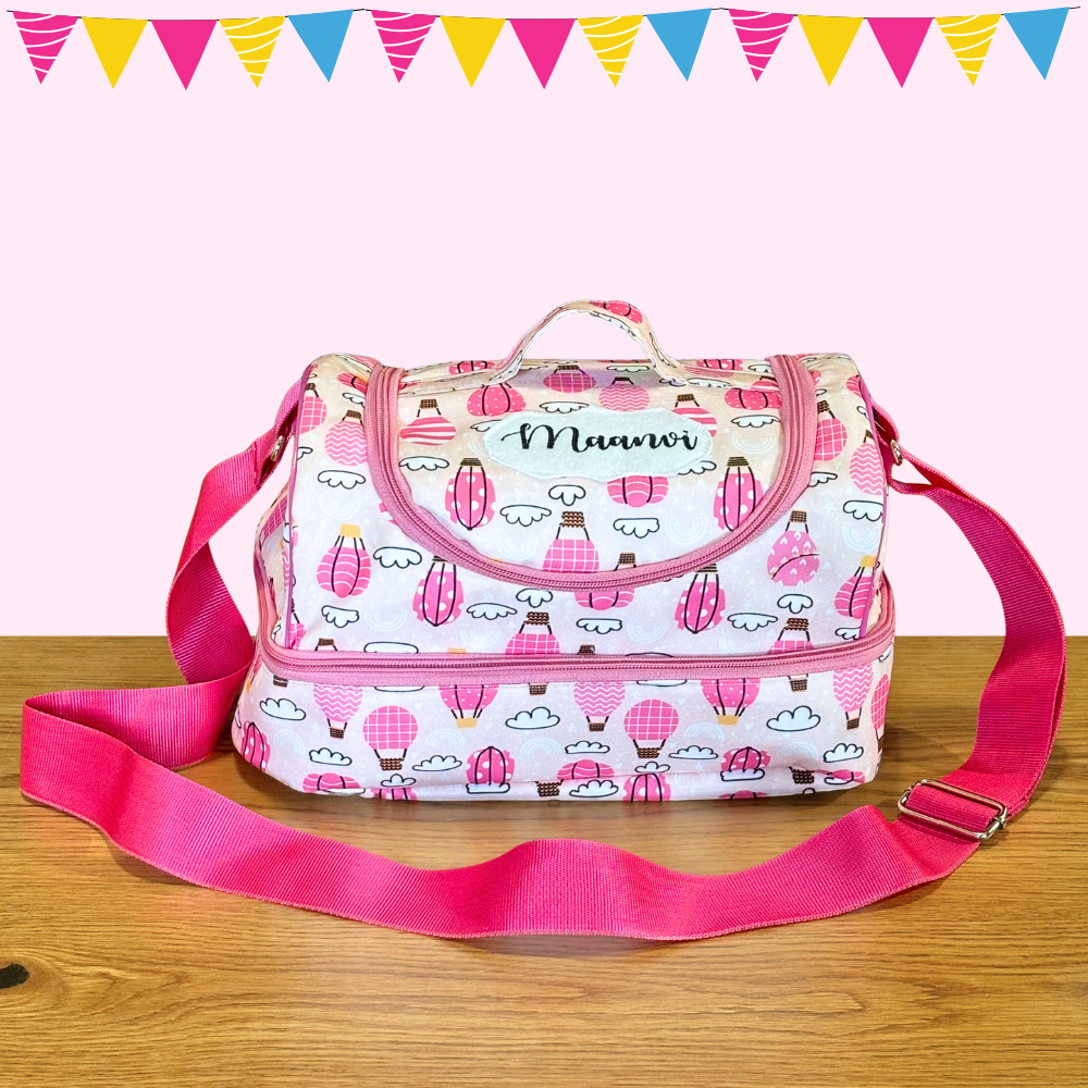 Double decker lunch bag kids