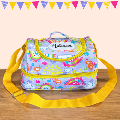 Double decker lunch bag kids