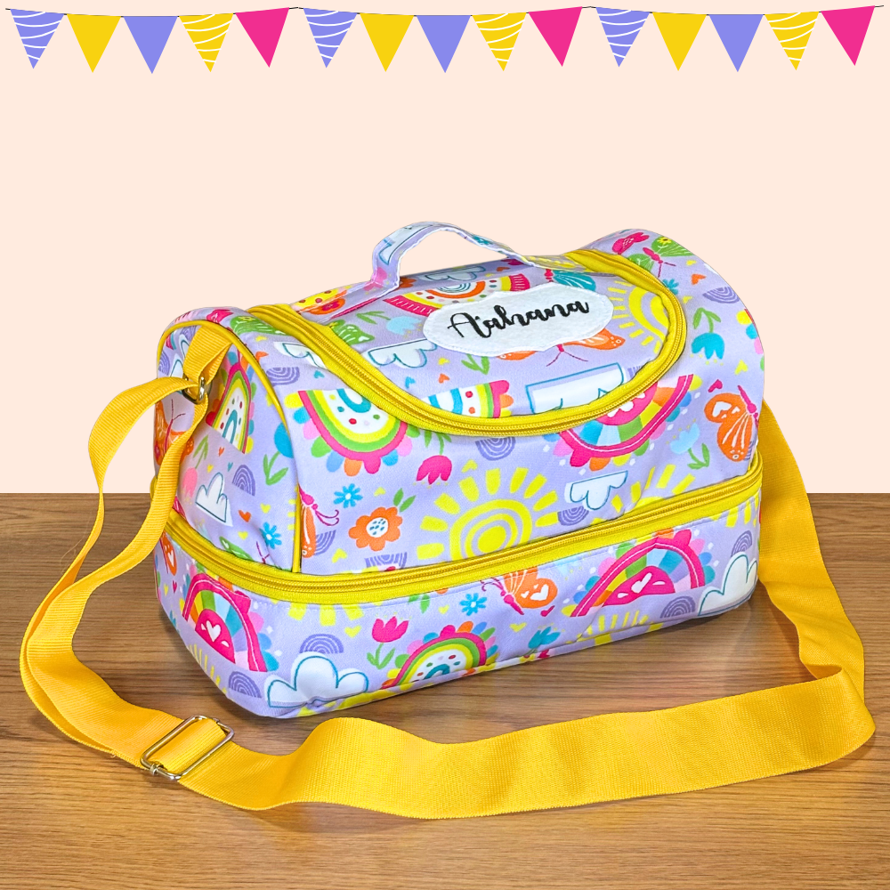 Double decker lunch bag kids