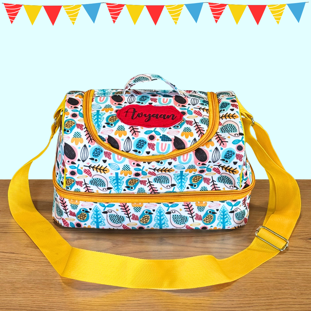 Double decker lunch bag kids