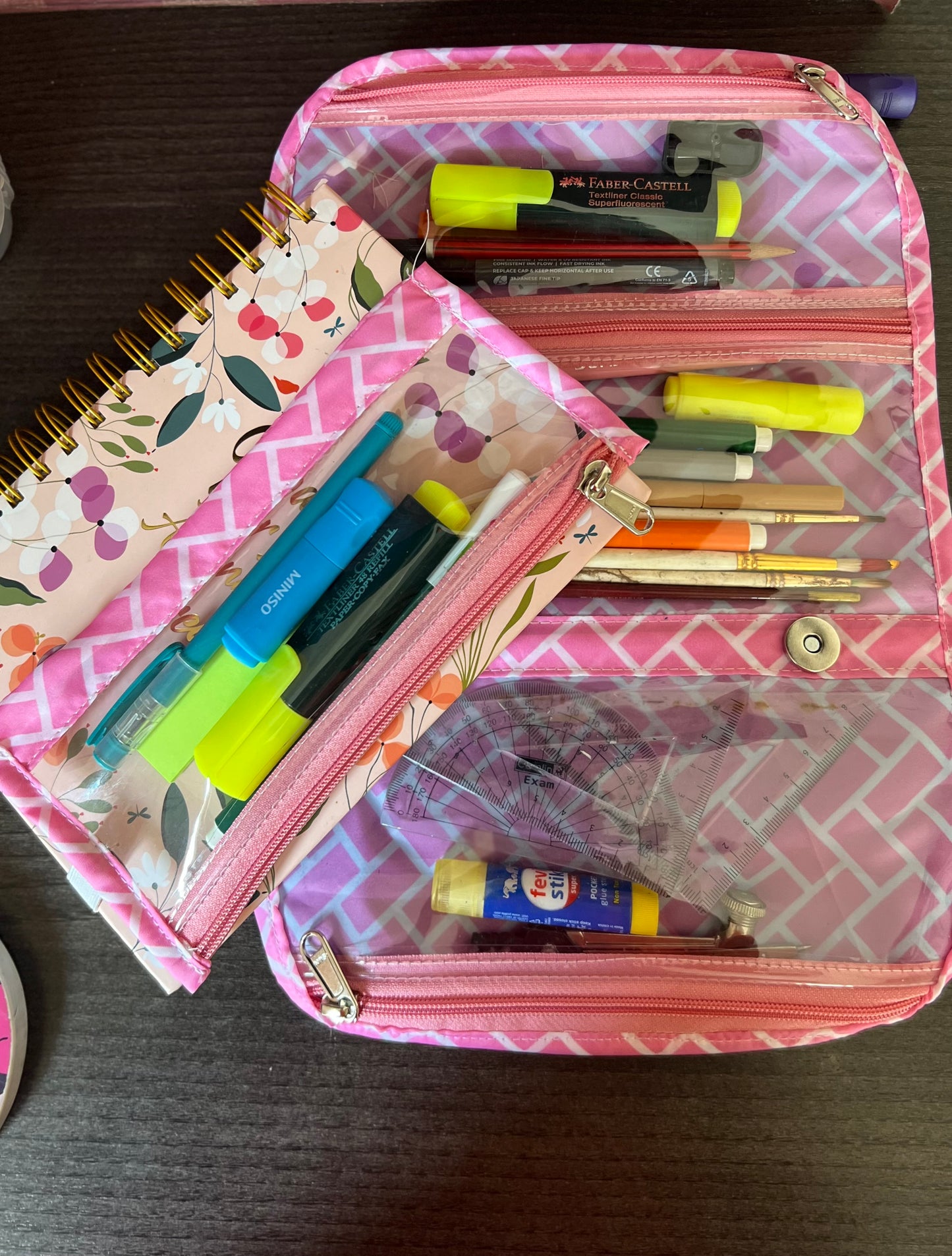 Colorful kids pouch