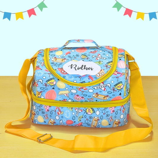 Double decker lunch bag kids